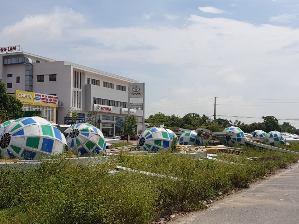 Lộ nguyên nhân công trình 11 tỷ đồng ở TP Vinh đổ gãy chỉ sau trận giông lốc ảnh 3