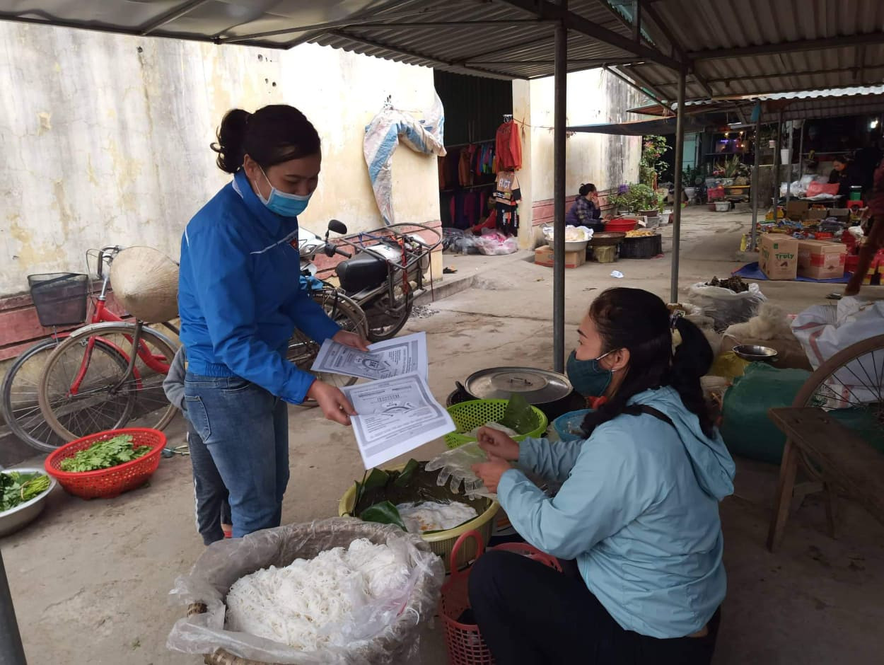 Tuổi trẻ Hà Tĩnh thực hiện nhiều hoạt động phòng dịch COVID-19 ảnh 2
