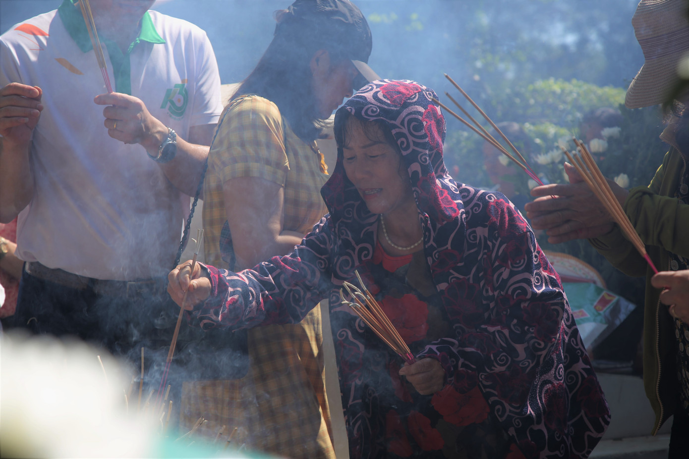 Hàng ngàn lượt khách về hành hương tại ngã ba Đồng Lộc ảnh 7