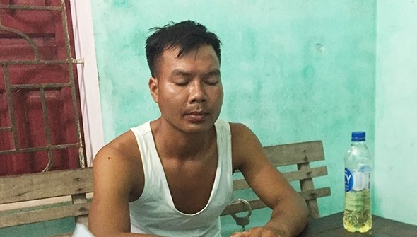 Công an viên bị nam thanh niên cầm dao chém đứt gân chân ảnh 1