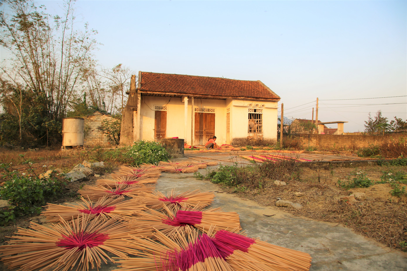 Làng nghề làm hương Hà Tĩnh vào vụ Tết ảnh 5