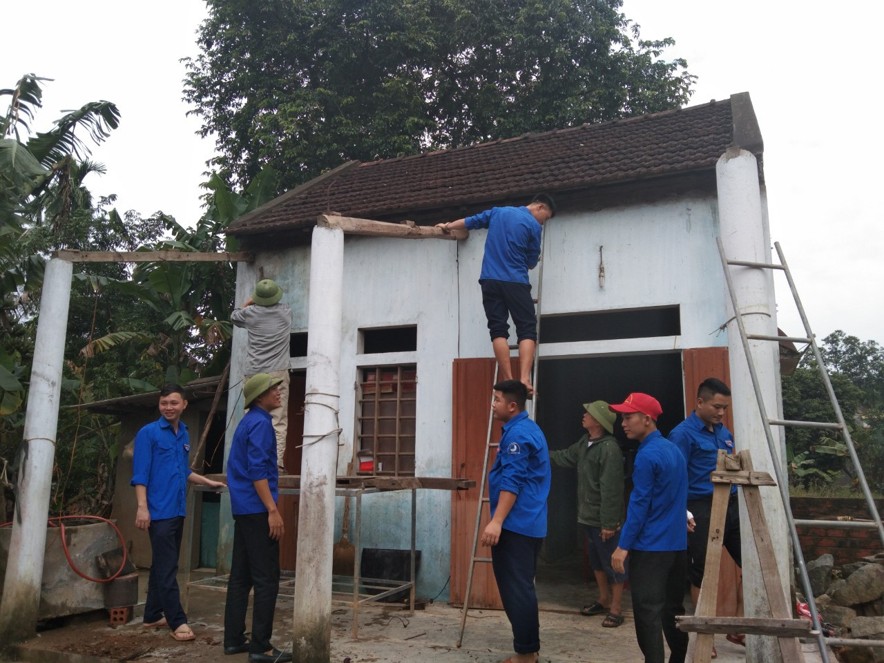 Thanh niên Hà Tĩnh ra quân ‘Tình nguyện mùa Đông 2020, Xuân tình nguyện 2021’ ảnh 16