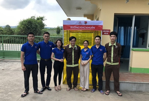 Thanh niên Nghệ An sáng chế buồng khử khuẩn phòng chống dịch ảnh 1