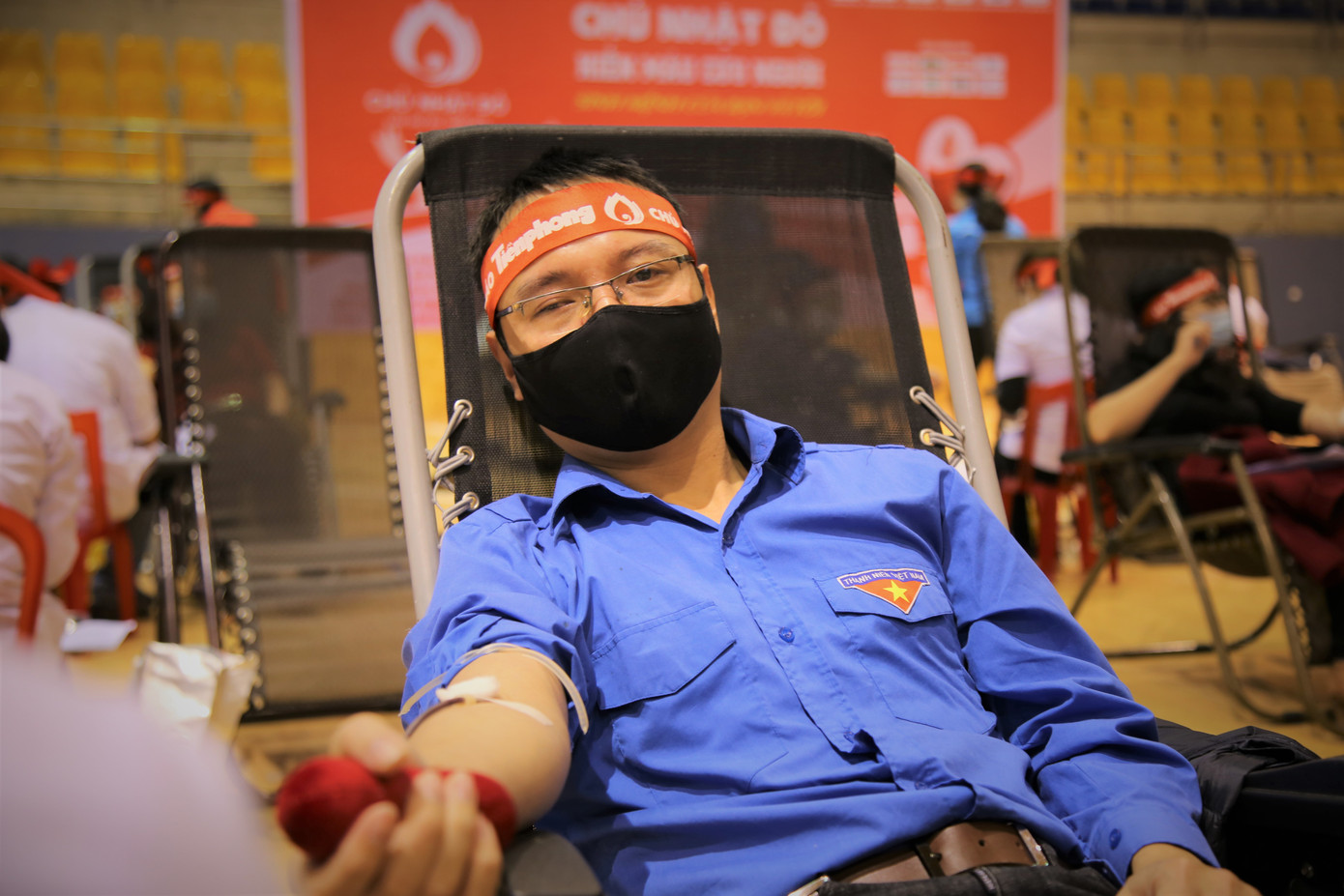 Chủ nhật Đỏ Hà Tĩnh tiếp nhận 486 đơn vị máu ảnh 13