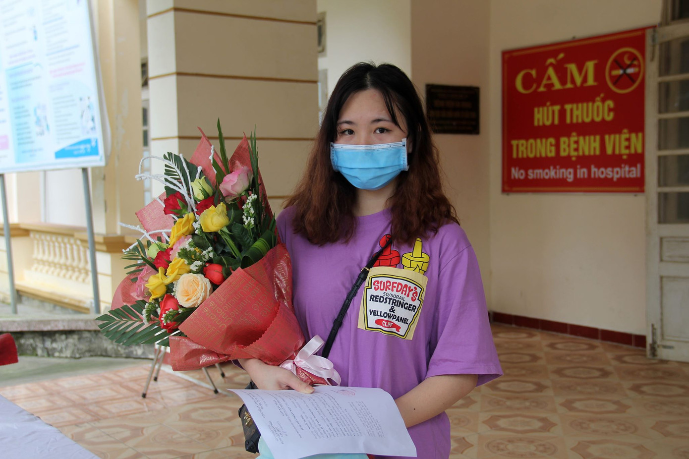 Cô gái 17 tuổi mắc COVID-19 ở Hà Tĩnh đã được xuất viện ảnh 1