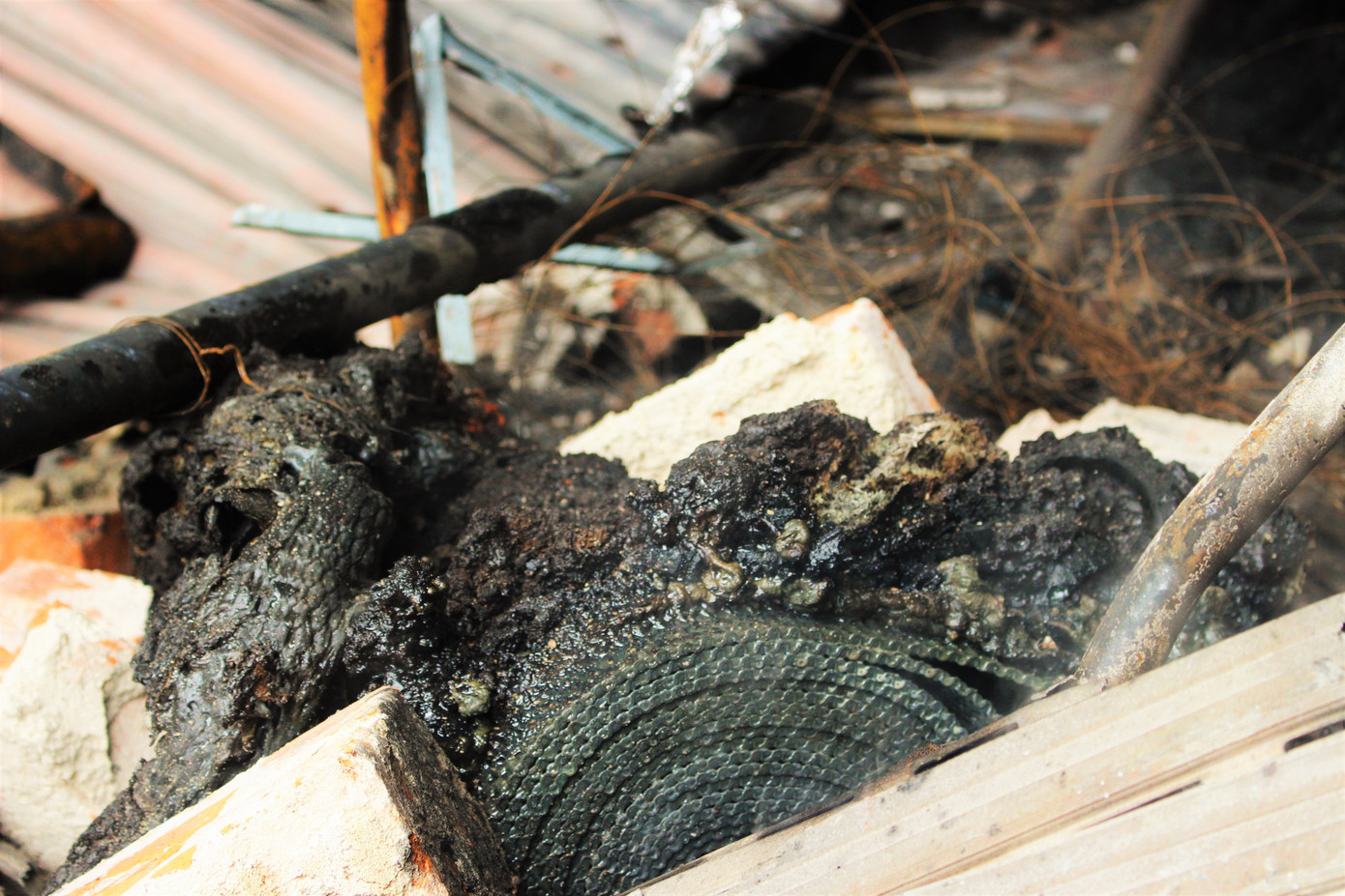 Hiện trường vụ cháy khiến hai ông cháu tử vong ở Hà Tĩnh ảnh 10