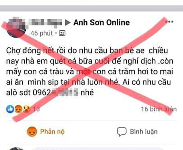Tung tin 'chợ đóng hết rồi', người phụ nữ bán cá bị triệu tập ảnh 1