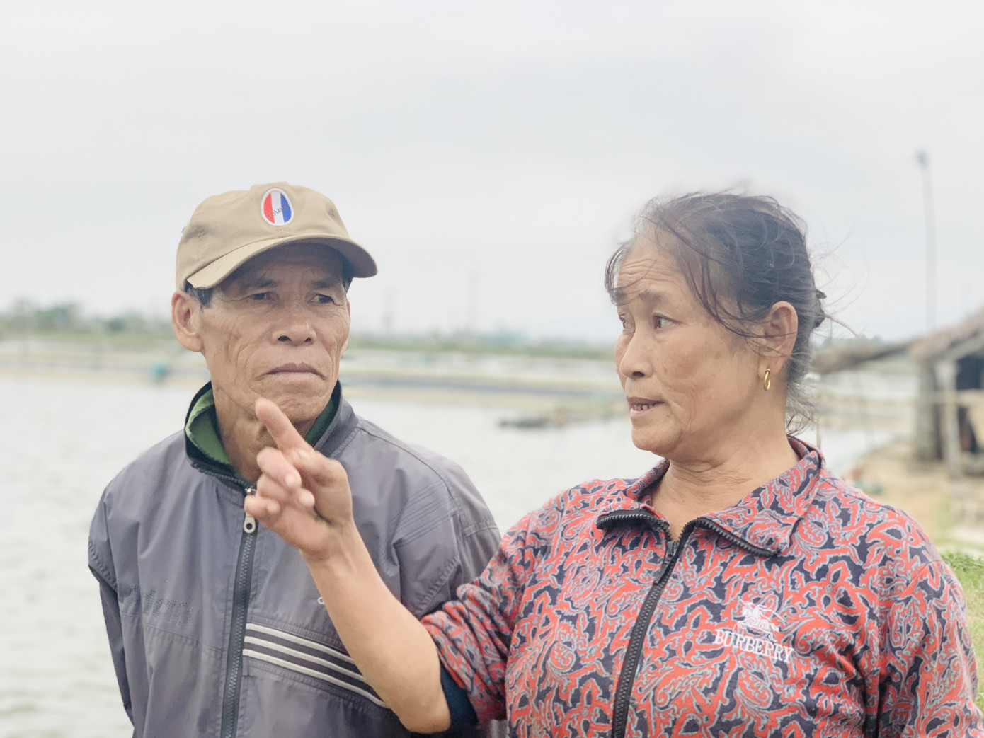 Tôm, cá bị lũ cuốn sạch, người nuôi Hà Tĩnh lâm cảnh trắng tay ảnh 2