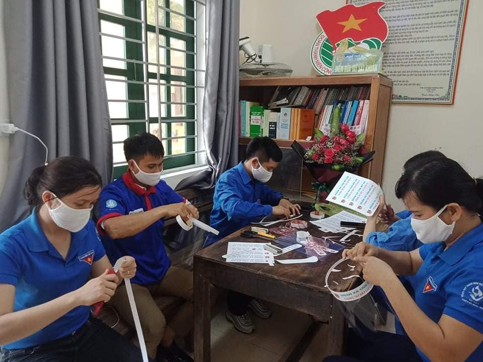 Thanh niên Hà Tĩnh tuyên truyền chống dịch COVID-19 bằng hình chibi ngộ nghĩnh ảnh 12