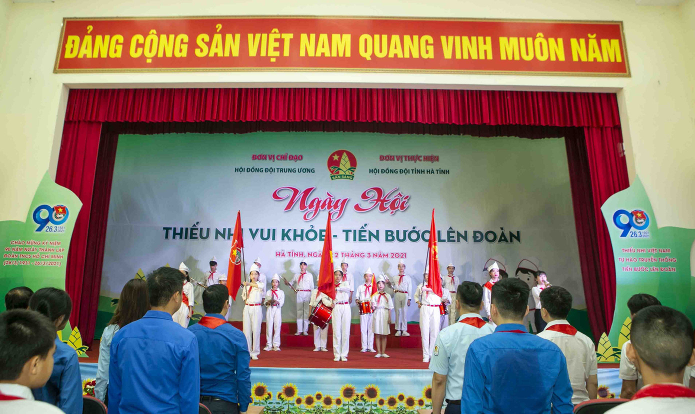 Sôi nổi ngày hội 'Thiếu nhi vui khỏe - Tiến bước lên Đoàn' ảnh 4