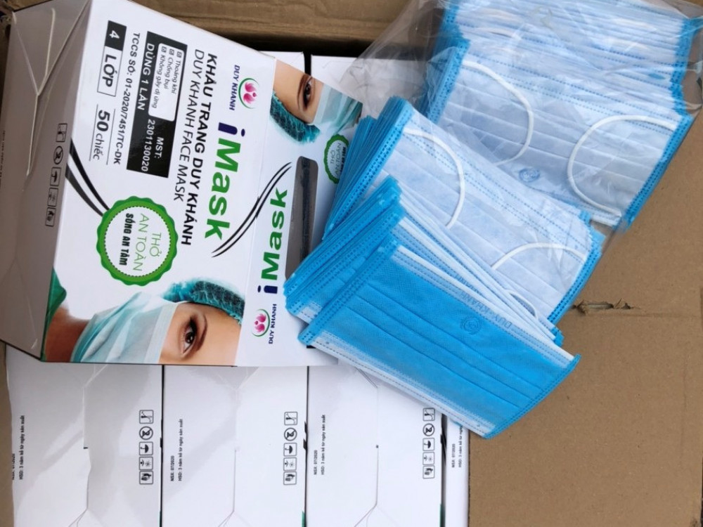 Hà Tĩnh liên tiếp phát hiện, thu giữ hàng chục ngàn khẩu trang không rõ nguồn gốc ảnh 2