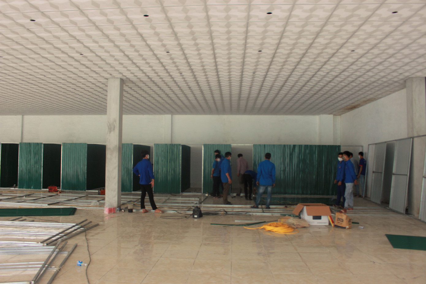 Hà Tĩnh gấp rút hoàn thành phòng cách ly riêng biệt cho trường hợp F1, F2 ảnh 3