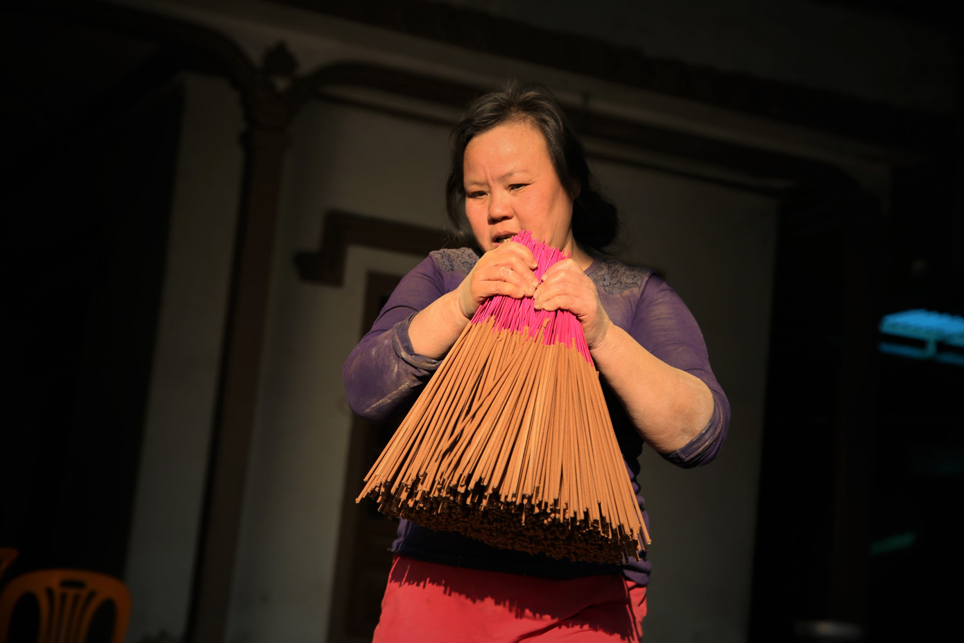 Làng nghề làm hương Hà Tĩnh vào vụ Tết ảnh 11