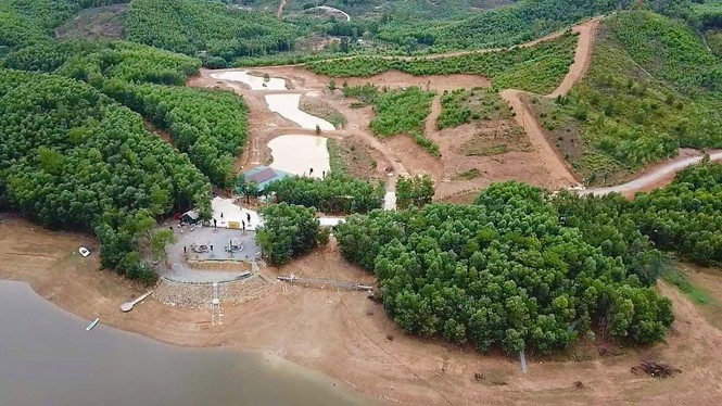 Vụ xẻ rừng xây khu sinh thái 'chui': Không tháo dỡ sẽ cưỡng chế ​ ảnh 3