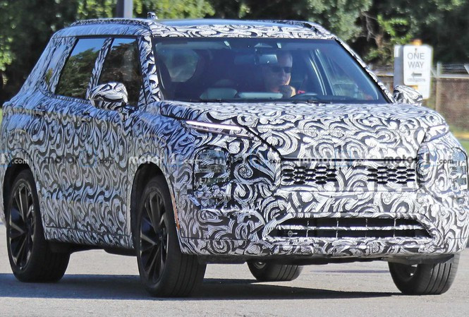 Mitsubishi Outlander mới sắp ra mắt ở châu Âu ảnh 1