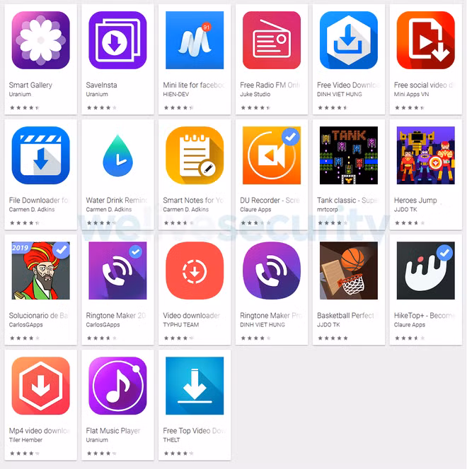 Một sinh viên Việt Nam bị phát hiện đăng tải 42 ứng dụng Android chứa mã độc ảnh 1
