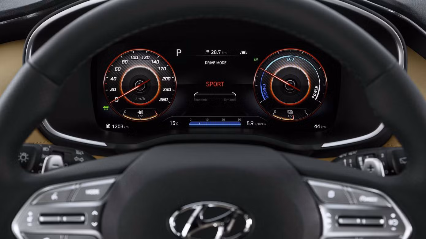 Hyundai Santa Fe 2021 chính thức lộ diện ảnh 8