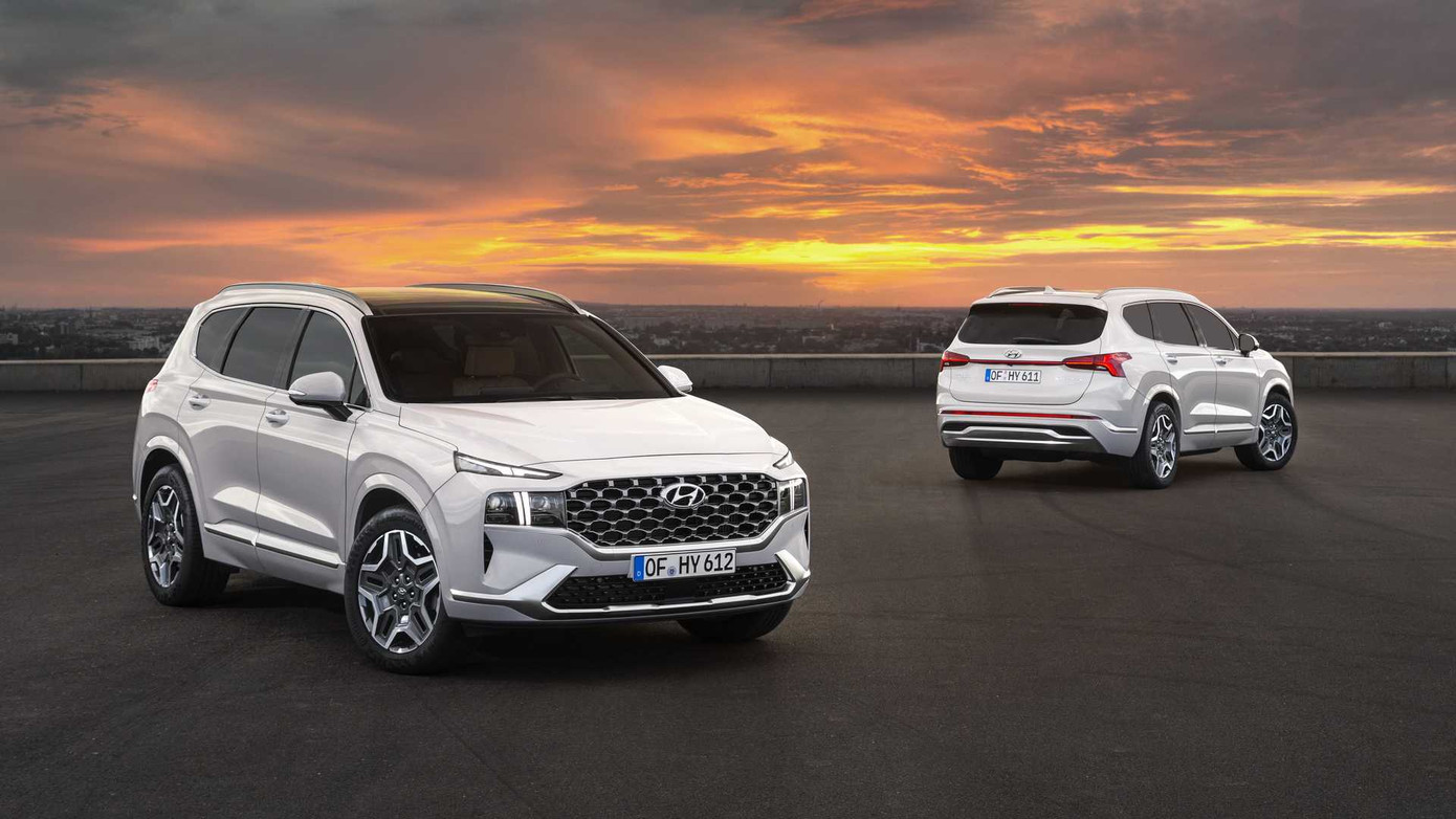 Hyundai Santa Fe 2021 chính thức lộ diện ảnh 10