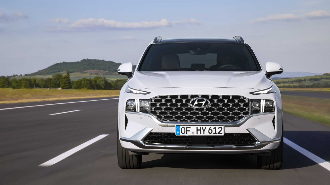Hyundai Santa Fe 2021 chính thức lộ diện ảnh 4
