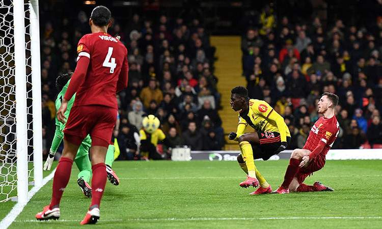 Liverpool đứt mạch bất bại ảnh 1