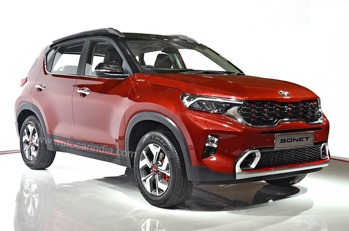 SUV cỡ nhỏ giá rẻ Kia Sonet trình làng ở Ấn Độ ảnh 1