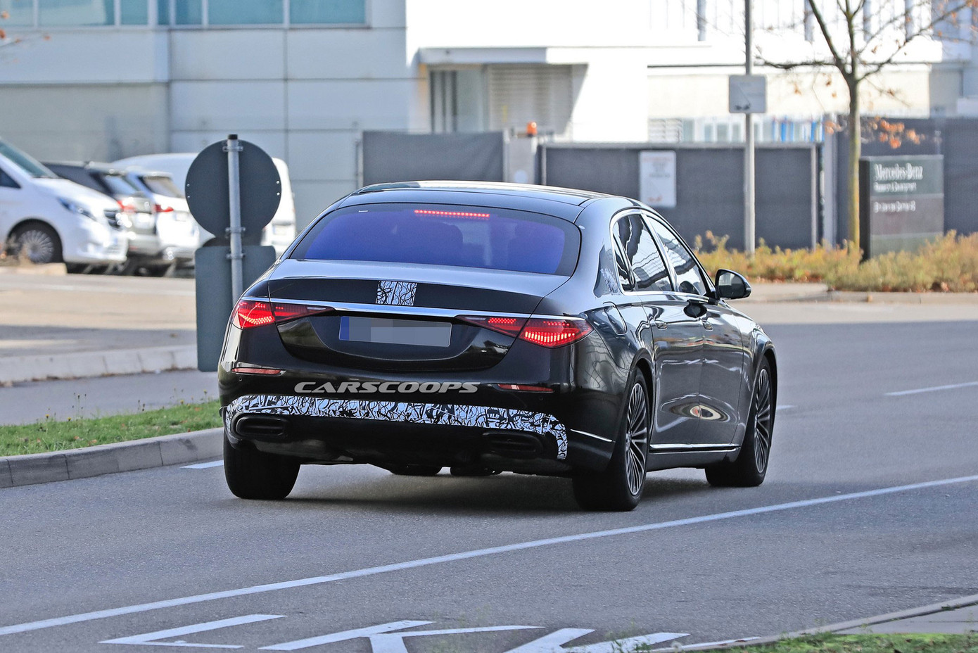 Mercedes-Maybach S-Class mới lộ ảnh chạy thử ảnh 2