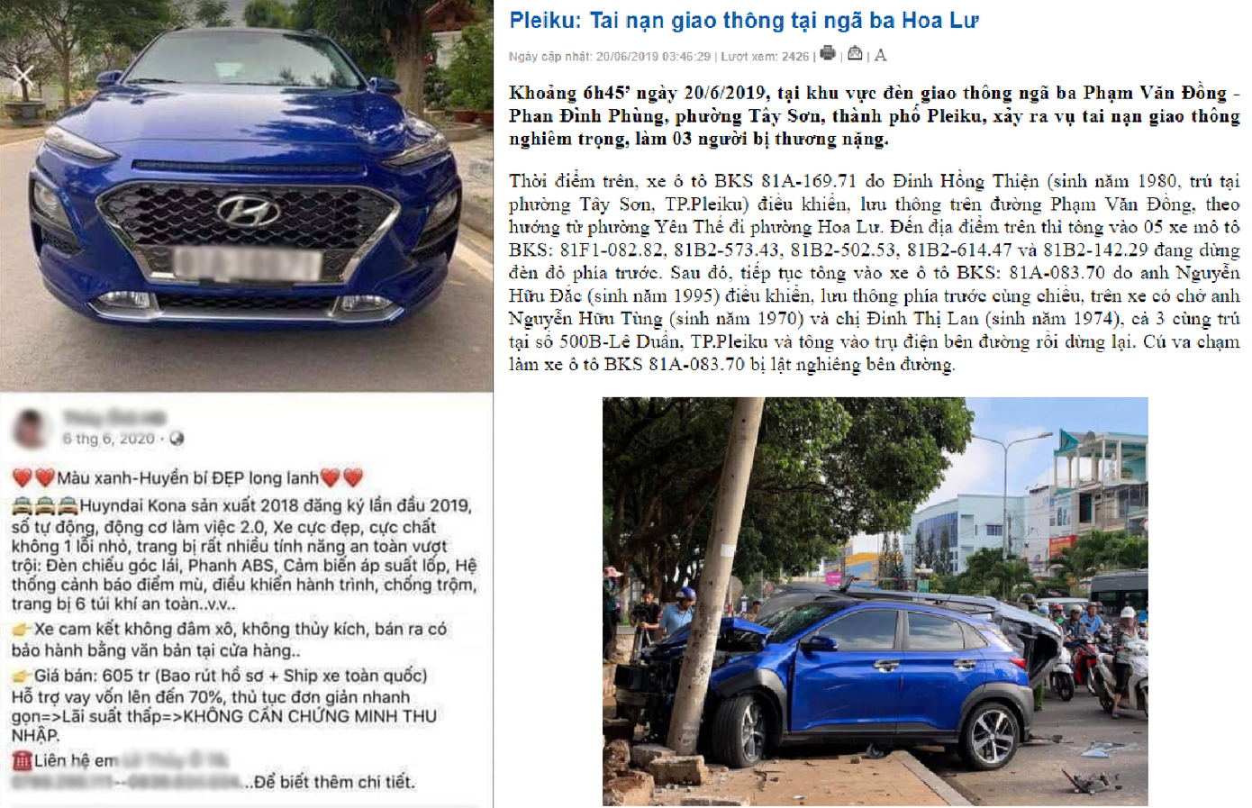 Tá hỏa loạt ôtô 'cam kết' không tai nạn rao bán trên thị trường ảnh 2