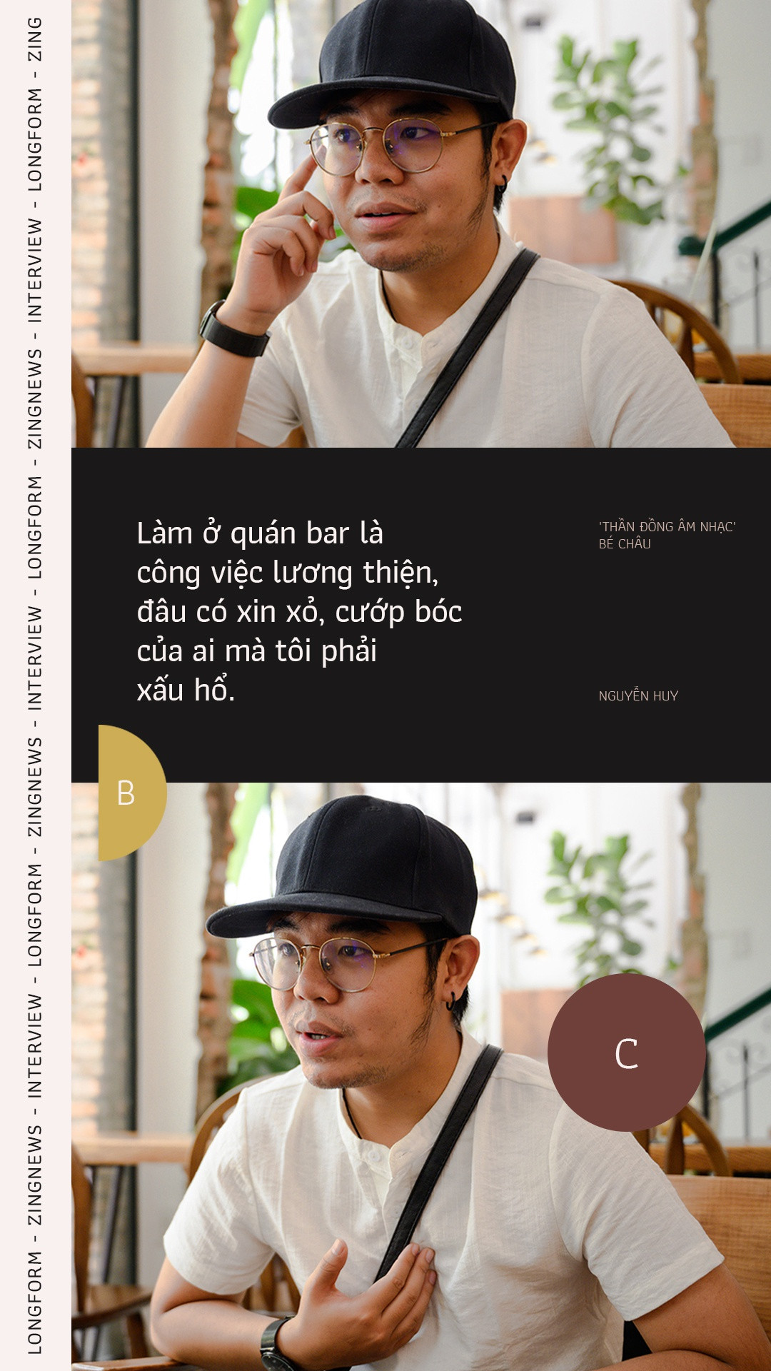 'Thần đồng bé Châu' Nguyễn Huy tuổi 23: 'Tôi làm nhân viên quán bar để mưu sinh' ảnh 3