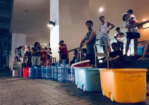 Chuyện 'cười ra nước mắt' những ngày Hà Nội thiếu nước ảnh 2