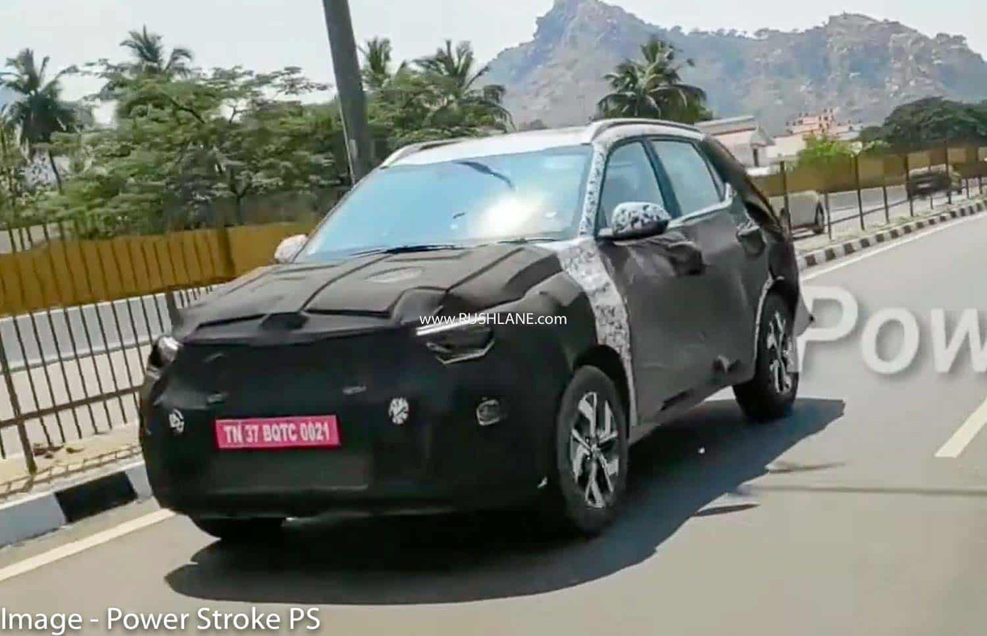 Kia Sonet lộ ảnh chạy thử mới, không có phanh đĩa bánh sau ảnh 2