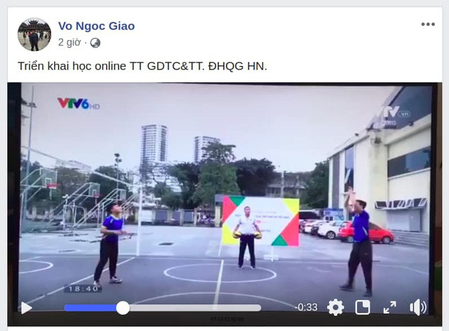 Nam sinh gây 'sốt mạng' với tuyển tập bài học thể dục online mùa dịch ảnh 1