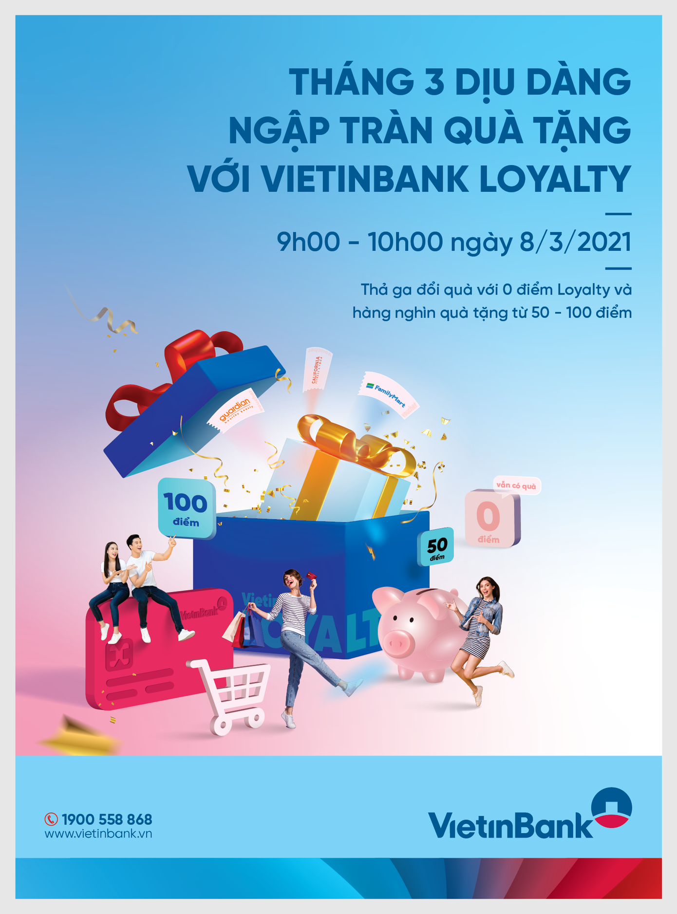 Tháng 3 dịu dàng - Ngập tràn quà tặng ảnh 1