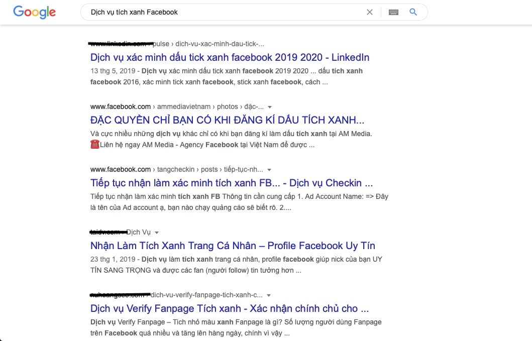 Mua bán dấu tick xanh trên facebook: Hậu quả khó lường ảnh 1