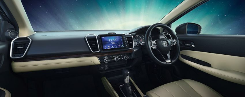 Honda City tại Ấn Độ sở hữu một số trang bị cao cấp hơn Thái Lan. Honda City 2020 thêm nhiều trang bị, lộ diện tại Ấn Độ ảnh 1