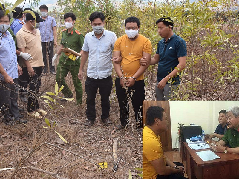 Vết máu tố kẻ sát nhân máu lạnh giết sư thầy và cô gái để cướp... 3 chiếc điện thoại ảnh 1