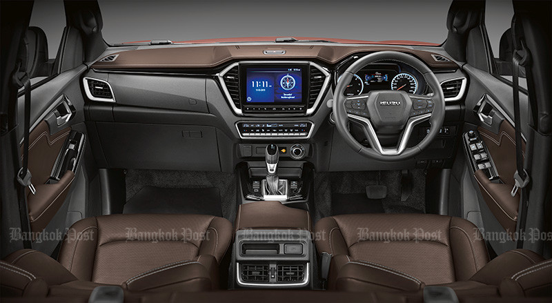 Nội thất với màn hình cảm ứng mới. Isuzu D-Max thế hệ mới có gì đặc biệt? ảnh 4