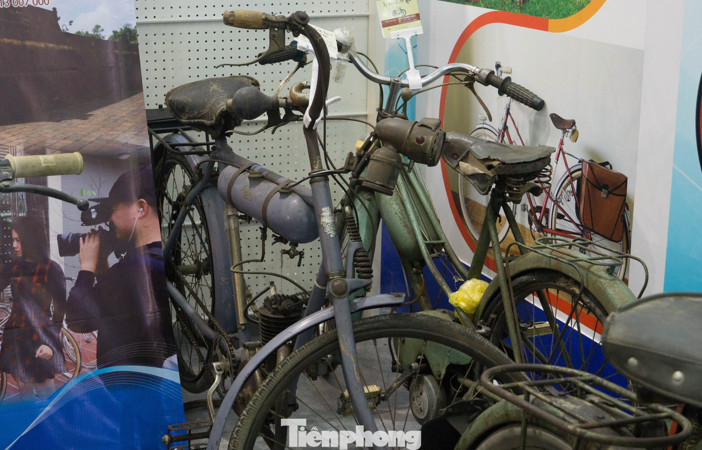 Xe đạp cổ giá cả trăm triệu đồng tại triển lãm ở Hà Nội ảnh 2