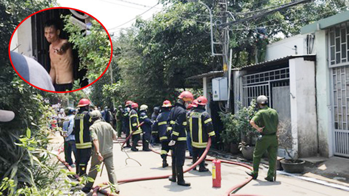 Cảnh sát nổ súng, vây bắt đối tượng nghi ngáo đá cầm dao cướp tài sản ảnh 1