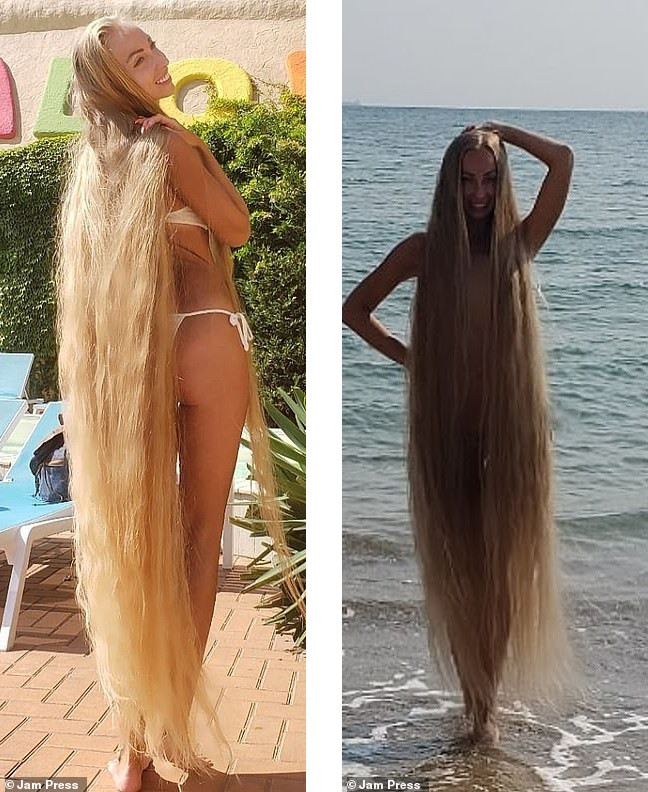 ‘Nàng Rapunzel đời thực’ được đàn ông săn đón vì mái tóc dài gần 2m ảnh 5