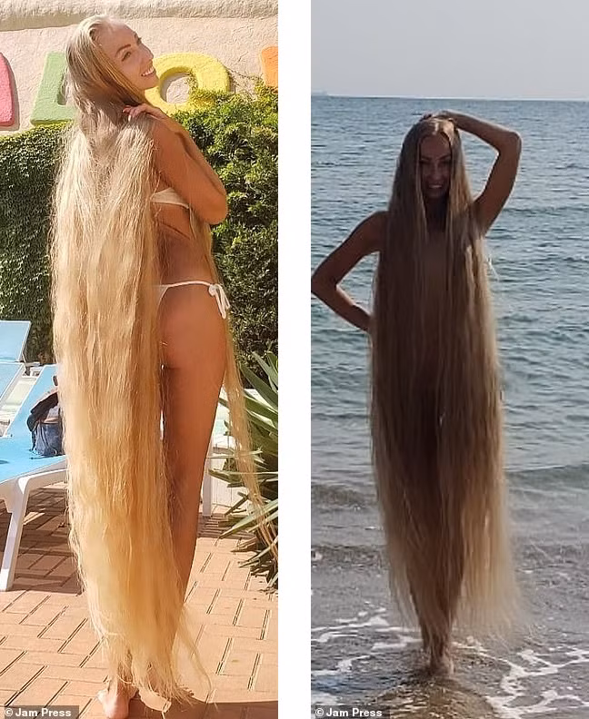 ‘Nàng Rapunzel đời thực’ được đàn ông săn đón vì mái tóc dài gần 2m ảnh 5