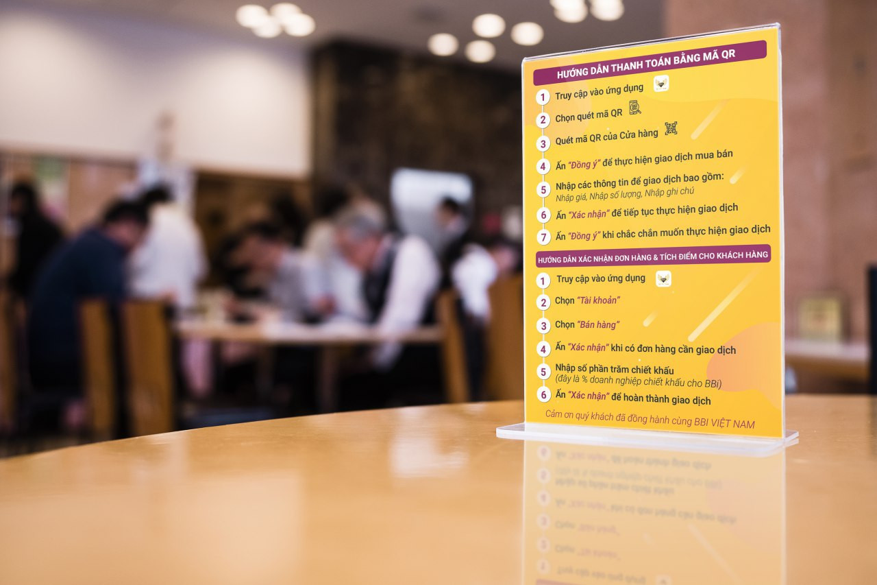 BBi Mall ưu tiên thanh toán không dùng tiền mặt, tích điểm 100% qua app BBi Mall ảnh 1