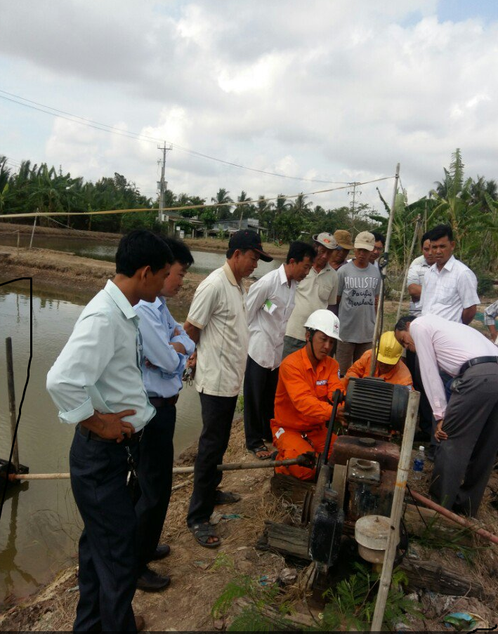 Tổng cty điện lực miền Nam: Đẩy mạnh tuyên truyền an toàn điện vùng nuôi tôm ảnh 2