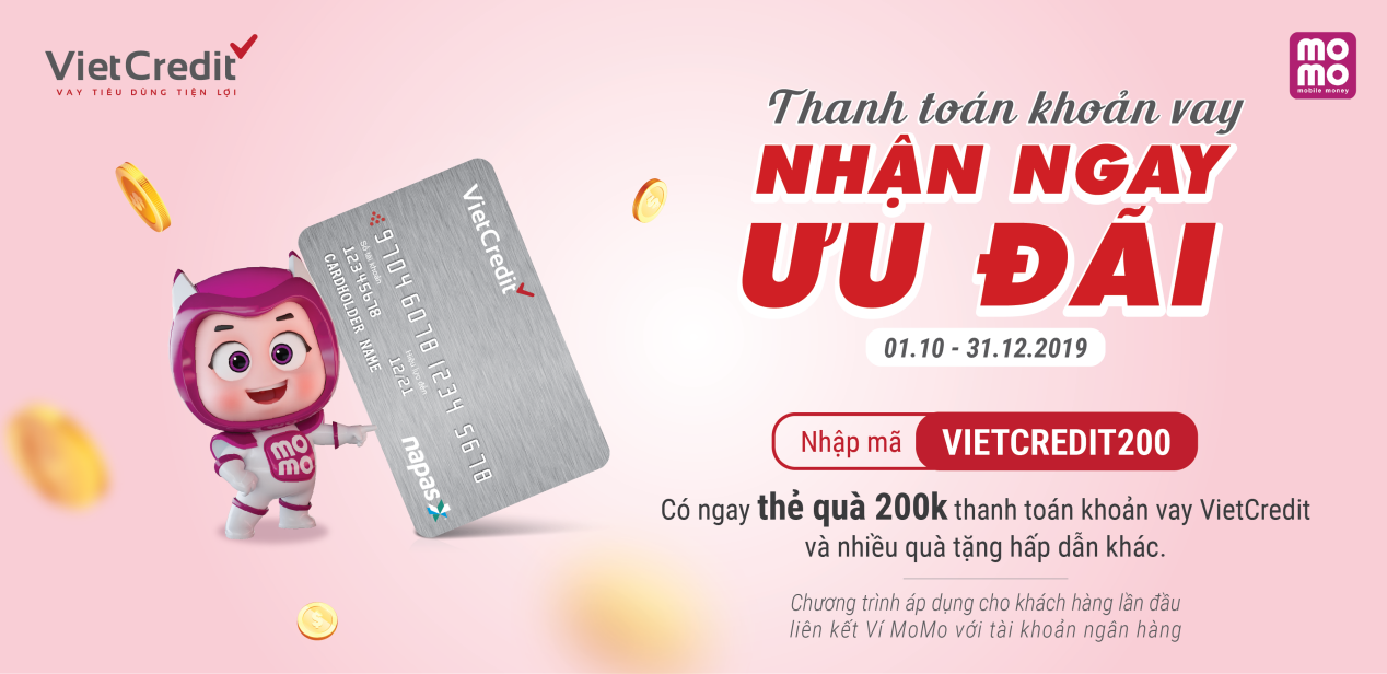 VietCredit tri ân khách hàng với bộ quà thanh toán MoMo và nhiều ưu đãi ảnh 1