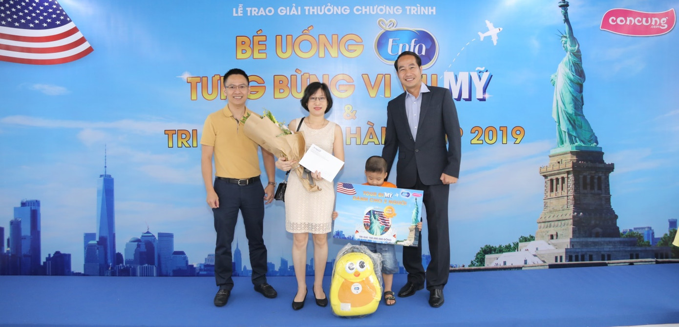 Sữa Enfa tặng 350 triệu đồng cho những khách hàng may mắn ảnh 1