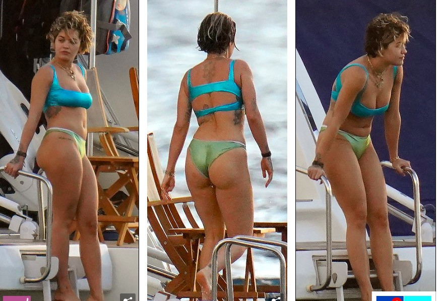 Rita Ora nảy nở hút mắt với áo tắm 2 mảnh nhỏ xíu ảnh 9