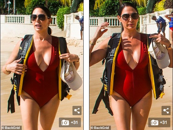 Vợ 'ông trùm giải trí' Simon Cowell 'bốc lửa' với áo tắm ảnh 3