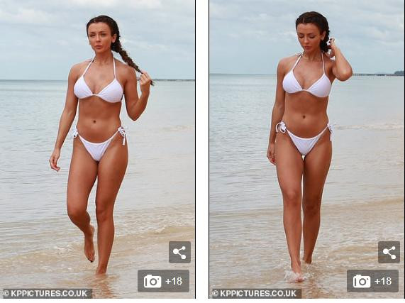 Sao truyền hình 9x mơn mởn trên biển với áo tắm ảnh 5