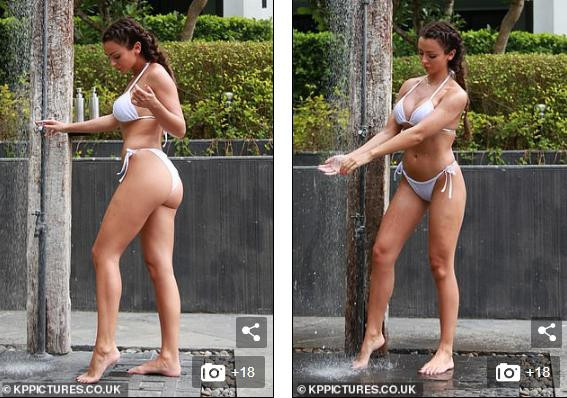 Sao truyền hình 9x mơn mởn trên biển với áo tắm ảnh 3