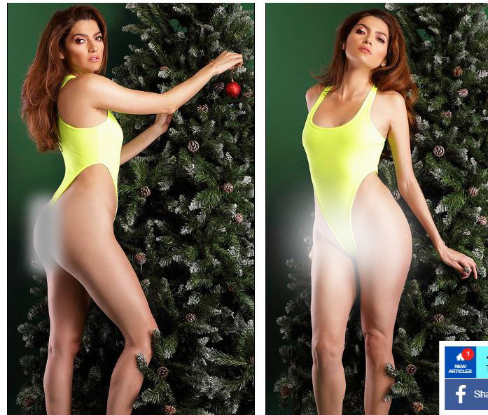 Đỏ mặt với áo tắm bé xíu, lộ phần nhạy cảm của Blanca Blanco ảnh 6