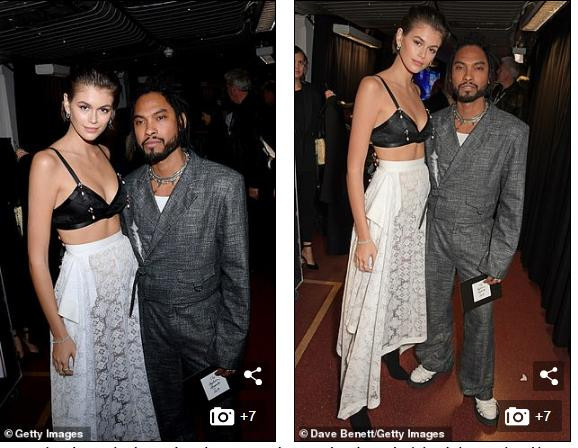 Con gái siêu mẫu 18 tuổi của Cindy Crawford mặc bra gợi cảm đi sự kiện ảnh 5